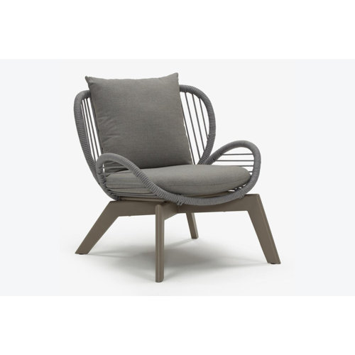 Tree Line Furniture Zuma Patio Chair with Cushions Wayfair